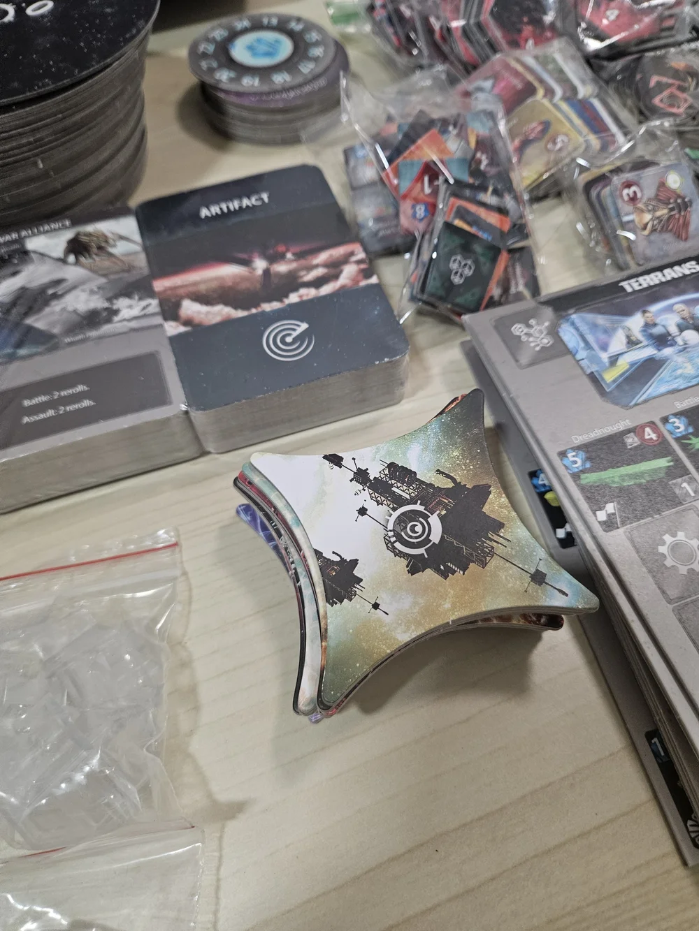 Sun Tzu Games Burning Suns Board Game (Kickstarter Ed.)
